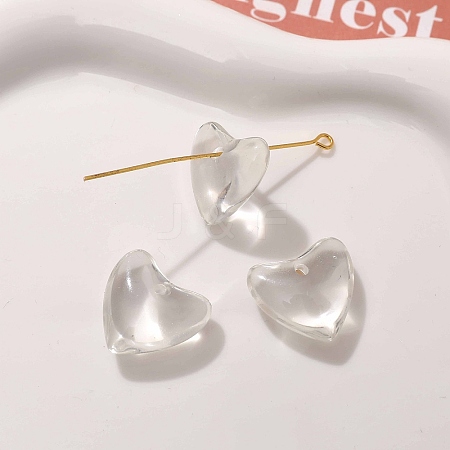 Trajnsparent Resin Pendants CRES-D306-03B-1