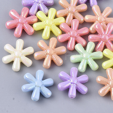 Opaque Acrylic Beads MACR-S299-008-1