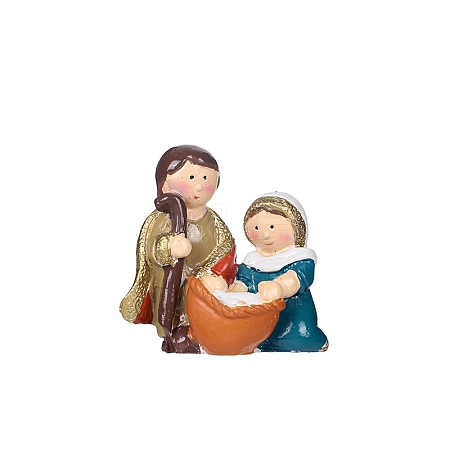 Resin Nativity of Jesus Display Decoration PW-WG4048B-03-1