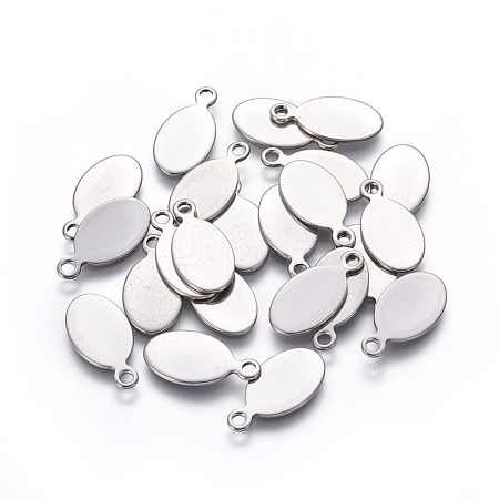 Tarnish Resistant 201 Stainless Steel Pendants STAS-L234-083B-1