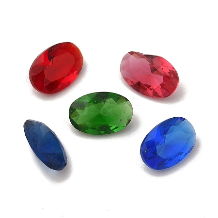 Glass Rhinestone Cabochons RGLA-G023-06B-1