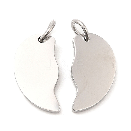 Non-Tarnish 304 Stainless Steel Pendants STAS-Z042-15P-1