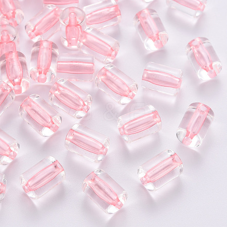Transparent Acrylic Beads TACR-S154-17A-26-1