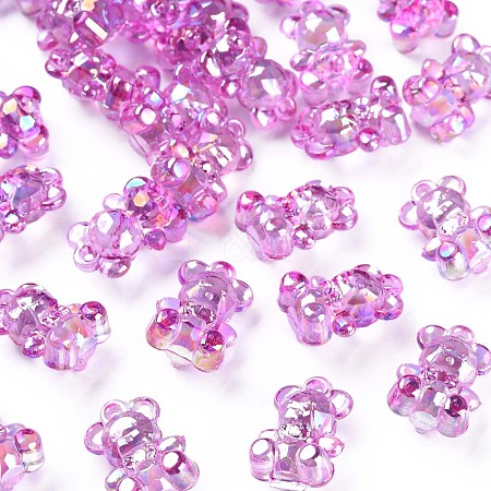 Transparent Acrylic Pendants MACR-S373-113-C03-1