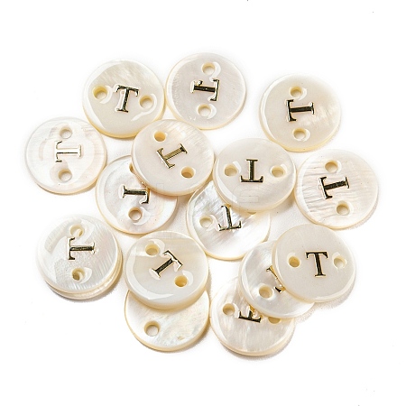 Freshwater Shell Buttons BUTT-Z001-01T-1