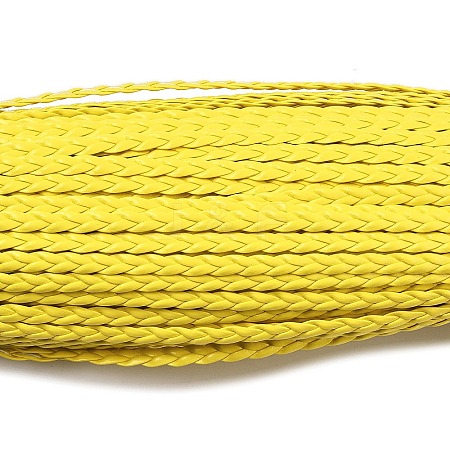 3-Ply PU Leather Braided Cord OCOR-Q059-01D-1