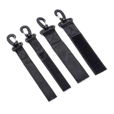 ARRICRAFT 4Pcs 2 Size Plastic and Iron Outdoor Carabiners Hanger Buckle Hook TOOL-AR0001-04-1