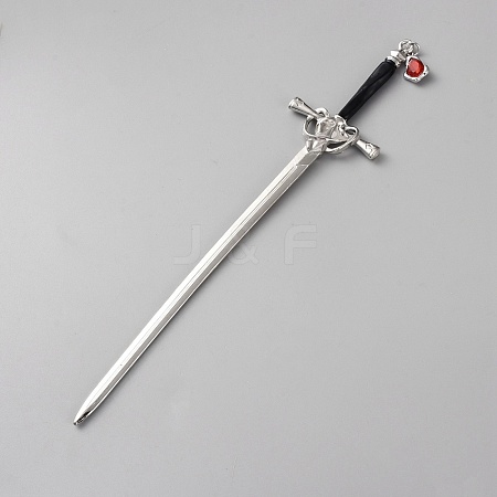 Zinc Alloy Hair Sticks OHAR-WH20816-005P-1
