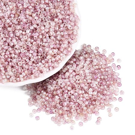 Baking Paint Glass Seed Beads SEED-Q041-03A-07-1