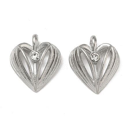 Alloy Rhinestone Pendants FIND-L026-04P-1