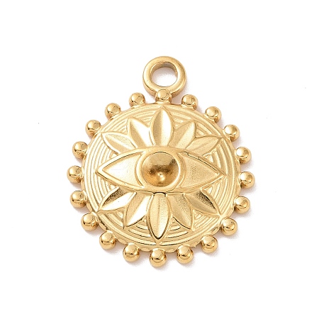 304 Stainless Steel Pendant Rhinestone Settings LS-STAS-G287-16G-1
