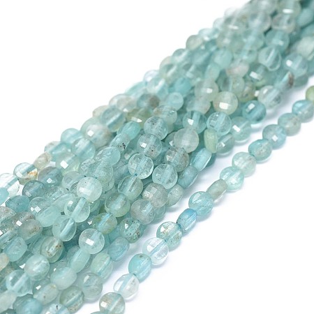 Natural Apatite Beads Strands G-I249-A09-1