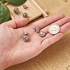 Kissitty Tibetan Style Alloy Guru Bead Sets PALLOY-KS0002-07AS-8