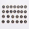 Initial Letter A~Z Alphabet Enamel Charms ENAM-X0018-05-1