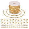 DIY Chain Bracelet Necklace Making Kit DIY-TA0004-94-9