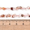 Natural Hematoid Quartz/Ferruginous Quartz Beads Strands G-I389-A04-5