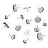 Craftdady 304 Stainless Steel Stud Earring Settings STAS-CD0001-01P-3