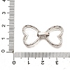 925 Sterling Silver Fold Over Clasps STER-B006-08P-B-3