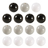 15Pcs 3 Colors Opaque Acrylic Beads SACR-TADJ0001-05A-2