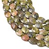 Natural Unakite Beads Strands G-H349-A01-04-4