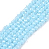 Electroplate Glass Beads Strands LS-EGLA-A044-P1mm-A06-1