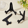 10Pcs Foldable ABS Plastic Chinese Fan Display Easels ODIS-GO0001-10-3