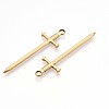 Ion Plating(IP) 304 Stainless Steel Pendants X-STAS-N098-135LG-2