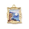 Alloy Enamel Pendants FIND-G089-02G-03-1