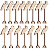 15Pcs Wood Menu Selection Sign AJEW-FG0005-87B-1