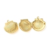 Rack Plating Brass Locket Pendants KK-M269-11G-3