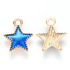 Alloy Enamel Charms X-ENAM-S121-024A-1