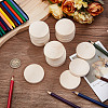 Unfinished Wooden Flat Round Cutouts WOOD-WH0050-042D-3