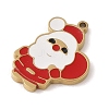 Christmas Theme Ion Plating(IP) 304 Stainless Steel Enamel Pendants STAS-Z083-07G-08-2