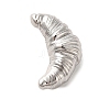 Alloy Croissant Brooch Pin JEWB-F019-01P-1