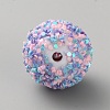 Opaque Acrylic Glitter Beads LS-FIND-CJC0010-111A-21-2