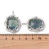 Natural Colorful Fluorite Pendants G-I381-01P-02-5