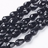 Glass Beads Strands GLAA-R024-11x8mm-13-1