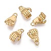 304 Stainless Steel Charms STAS-T072-128G-1