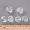 Transparent Acrylic Beads PL305Y-1-5