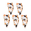 Alloy Enamel Pendants ENAM-N063-01B-1
