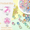 200Pcs Transparent Acrylic Beads TACR-YW0003-45-2