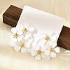 Alloy Stud Earrings LS-EJEW-K304-06-2