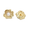 Ion Plating(IP) 304 Stainless Steel Stud Earrings EJEW-A119-10G-4