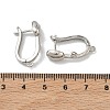 Brass Earring Findings KK-D226-08P-3