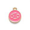 Alloy Enamel Pendants ENAM-S124-01A-03D-2