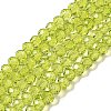 Transparent Baking Paint Glass Beads Strands LS-DGLA-A034-T4mm-D05-1
