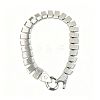 Summer Beach Alloy Fish Scale Chain Choker Necklaces for Women WG6BF08-02-1