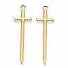 Ion Plating(IP) 304 Stainless Steel Pendants STAS-N098-135LG-1