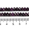 Natural Ruby Beads Strands G-P553-F01-04-6