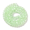 Baking Electroplate Glass Beads Strands LS-DGLA-A039-J6MM-B17-2